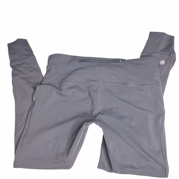 Athleta Relay Cropped Leggings Gray Size S - Picture 3 of 8